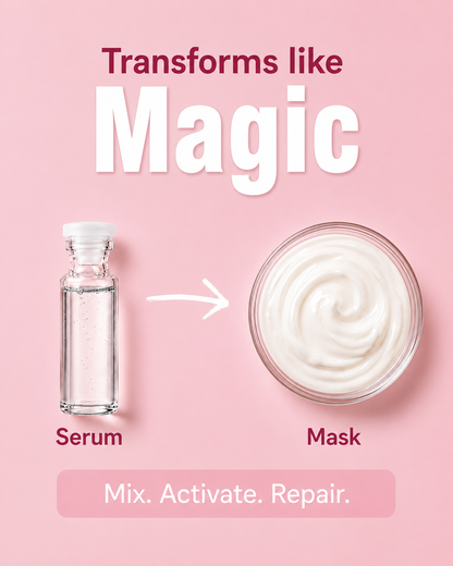 Symphora Serum to Spa Hair Spa Treatment with Hyaluronic Acid | Deep Repair & Intense Hydration | 5 x 5ml Ampoules