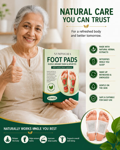 Symphora Detox Foot Patches (Pack of 10) BUY 1 GET 1 FREE
